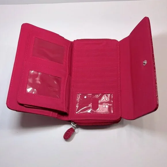 Hot Pink Wallet - Picture 3 of 5
